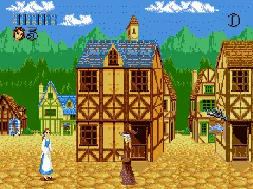 Beauty and the Beast - Belle's Quest (USA) screen shot game playing